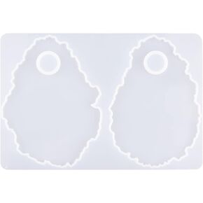 لوحة فنية للأظافر من فركايش قالب سيليكون إيبوكسي قالب صينية لصنع شرائح العقيق الفنان لوحة ماكياج لوحة فنية ، مستلزمات طلاء فنية يدوية in Kuwait