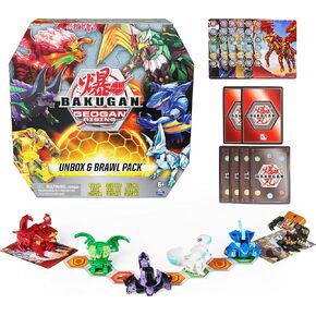 Bakugan, Armored Alliance UNbox & Brawl Pack with 6 Exclusive, for Kids Aged 6 and up, Amazon Exclusive in Kuwait