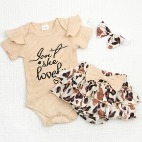22 inch Reborn Baby Doll Accessories 3pcs Set Clothes 20-23 inch Reborn Dolls Girls Light Brown Suits