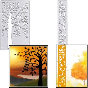 Estivaux Rectangular Frame Die Cuts for Card Making, Square Circle Background Cutting Dies Hollow Geometric Gird Dies Stencils Embossing Template for Scrapbooking DIY Cards Album Crafts Supplies in Saudi Arabia