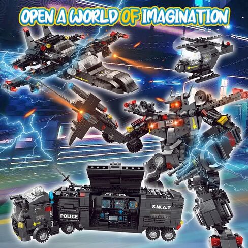 YMGN 51 في 1 مجموعة بناء روبوت للأطفال مجموعة ألعاب البناء الجذعية للأولاد 8-12 مشاريع العلوم والتكنولوجيا والهندسة والرياضيات بناء مكعبات البناء هدايا للأولاد والأطفال في سن 6 7 8 9 10 11 12 سنة in Kuwait