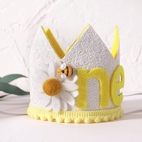 واواو تاج عيد الميلاد الاول من ديزي بي - تاج بوهو ديزي لعيد الميلاد، عيد ميلاد رائع، قبعة حفلة عيد ميلاد النحل الاول، تاج عيد ميلاد نحلة سعيدة، تاج عيد ميلاد سعيد in Kuwait