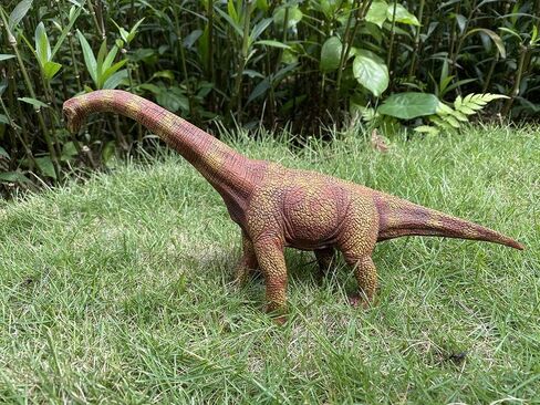 RCOMG Large Brachiosaurus Toy 13.4",Realistic Educational Prehistoric Animals Dinosaur Toy Plastic Party Favor Long Neck Dinosaur Figure for Kids Toddlers in Kuwait