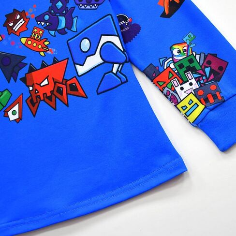 طقم تي شيرت لطيف وسراويل كارتونية للأطفال، مجموعة تي شيرت لعبة العالم، ملابس غير رسمية للأطفال من عمر 5 إلى 12 سنة in Kuwait