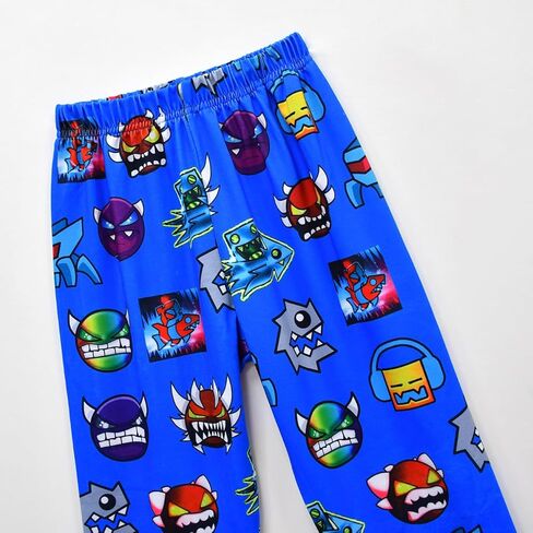 طقم تي شيرت لطيف وسراويل كارتونية للأطفال، مجموعة تي شيرت لعبة العالم، ملابس غير رسمية للأطفال من عمر 5 إلى 12 سنة in Kuwait