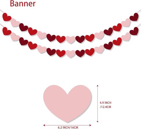 بالونات عيد الحب من جيرميشويز، ديكورات حفلات عيد الحب تتضمن بالونات عيد الحب السعيد ولافتة على شكل قلب وبتلات ورد وشريط إضاءة، لوازم حفلات الزفاف وعيد الحب in Kuwait