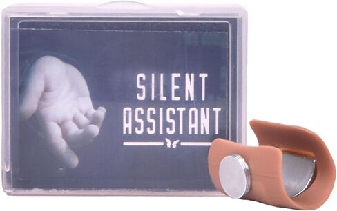 AIMOFAMAG مساعد صامت عملة خدعة سحرية ساحر للتحايل أوهام مع تعليمات عبر الإنترنت (حجم كبير) in Kuwait