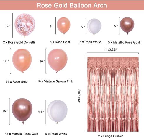 زينة عيد الميلاد الحادي والعشرون لها، 94 قطعة من زينة الحفلات الذهبية الوردية للفتيات، بالونات عيد الميلاد الحادي والعشرين مقاس 40 بوصة، لافتة عيد ميلاد سعيد الحادي والعشرين، طقم قوس بالون ذهبي وردي أبيض وردي ذهبي بالون الشمبانيا in Kuwait