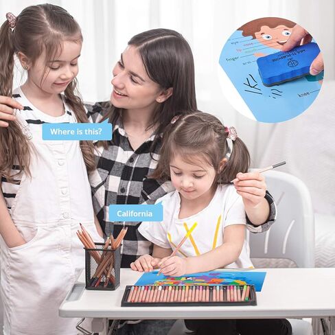 20 ملصق تعليمي كبير للأطفال الصغار، ملصق ABC مقاس 40.64 × 27.94 سم للفصول المدرسية، ملصقات تعليمية لغرفة اللعب والمدرسة المنزلية للأطفال، ملصقات ما قبل المدرسة للجدران (مع نقطة غراء وملصقات) in Kuwait