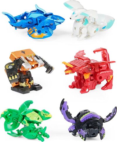 Bakugan, Armored Alliance UNbox & Brawl Pack with 6 Exclusive, for Kids Aged 6 and up, Amazon Exclusive in Saudi Arabia