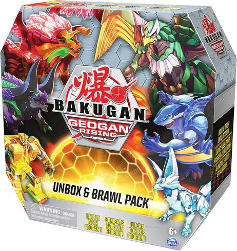 Bakugan, Armored Alliance UNbox & Brawl Pack with 6 Exclusive, for Kids Aged 6 and up, Amazon Exclusive in Saudi Arabia