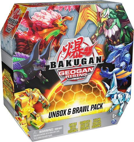 Bakugan, Armored Alliance UNbox & Brawl Pack with 6 Exclusive, for Kids Aged 6 and up, Amazon Exclusive in Saudi Arabia
