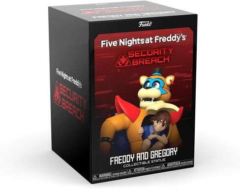 Funko POP 12" Statue: Five Nights at Freddy's - Freddy and Gregory, Multicolor (55414) in Saudi Arabia