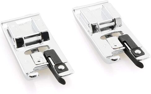 Heyous 2pcs Presser Foot Overcast Presser Foot for Brother, Janome, Kenmore, Babylock, Toyota Sewing Machines in Saudi Arabia