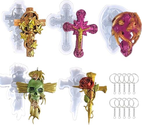 قوالب السيليكون ثلاثية الأبعاد لجمجمة الغراب، قوالب الراتنج، قوالب الإيبوكسي DIY صب الراتنج لسطح المكتب المعلق على الحائط، خزائن هدايا الهالوين ديكور المنزل والمكتب الفني، تمثال صنع قالب سيليكون لكعكة الخبز بالشوكولاتة in Kuwait