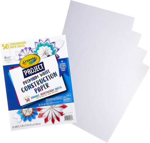 Crayola Black Construction Paper, Premium Art Supplies, Standard Size, 50 Count in Saudi Arabia