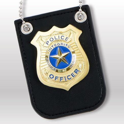 Spooktacular Creations Halloween Police Pretend Play Gold and Silver Set for Dress Up Pretend Play, Detective Role Play Accessory in Saudi Arabia