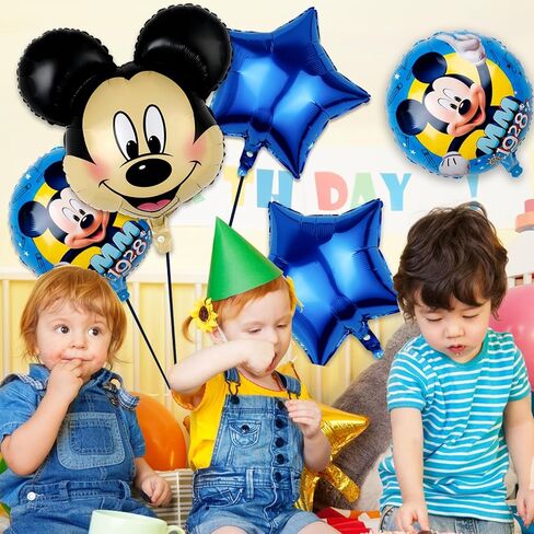 6Pcs Anime Mouse Aluminum Foil Balloon Set in Kuwait