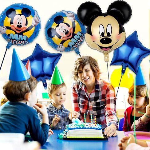 6Pcs Anime Mouse Aluminum Foil Balloon Set in Kuwait