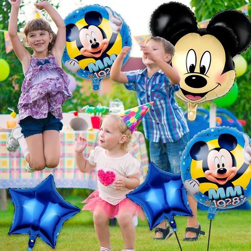 6Pcs Anime Mouse Aluminum Foil Balloon Set in Kuwait