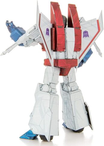 Metal Earth Fascinations Transformers Starscream Color 3D Metal Model Kit Bundle with Tweezers in Saudi Arabia