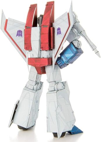 Metal Earth Fascinations Transformers Starscream Color 3D Metal Model Kit Bundle with Tweezers in Saudi Arabia