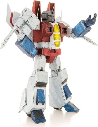 Metal Earth Fascinations Transformers Starscream Color 3D Metal Model Kit Bundle with Tweezers in Saudi Arabia