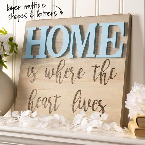 بليد لوح خشبي غير مكتمل، سطح خشبي 16 انش × 18.75 انش، مثالي لمشاريع الفنون والحرف اليدوية، 63688 in Kuwait