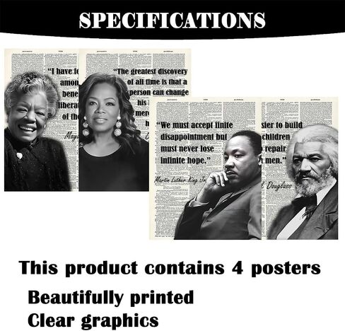 Yarcooly Black History Month Decorations Black History Month Poster Pan African American Black History Month Bulletin Board Decorations and Supplies for Party in Saudi Arabia