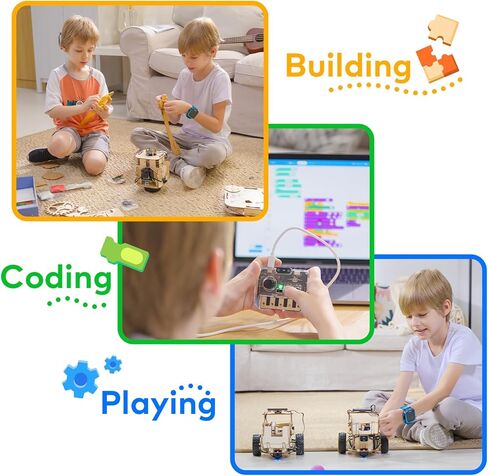 مجموعة أدوات الترميز 6 في 1 من Makeblock Nextmaker، مجموعات العلوم والتكنولوجيا والهندسة والرياضيات للأطفال الذين تتراوح أعمارهم بين 8 و10 سنوات، والبرمجة للأطفال مع دورات مجانية عبر الإنترنت، ومشاريع العلوم والتكنولوجيا والهندسة والرياضيات للأطفال الذين  in Kuwait