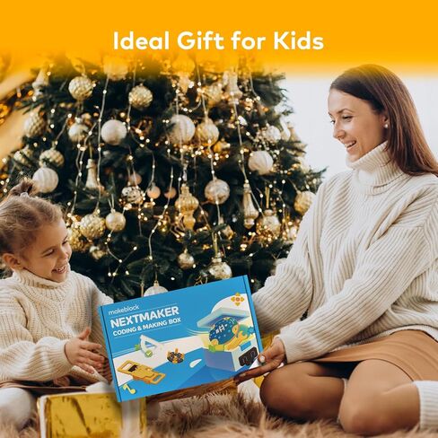 مجموعة أدوات الترميز 6 في 1 من Makeblock Nextmaker، مجموعات العلوم والتكنولوجيا والهندسة والرياضيات للأطفال الذين تتراوح أعمارهم بين 8 و10 سنوات، والبرمجة للأطفال مع دورات مجانية عبر الإنترنت، ومشاريع العلوم والتكنولوجيا والهندسة والرياضيات للأطفال الذين  in Kuwait