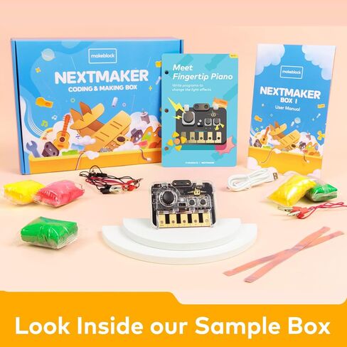 مجموعة أدوات الترميز 6 في 1 من Makeblock Nextmaker، مجموعات العلوم والتكنولوجيا والهندسة والرياضيات للأطفال الذين تتراوح أعمارهم بين 8 و10 سنوات، والبرمجة للأطفال مع دورات مجانية عبر الإنترنت، ومشاريع العلوم والتكنولوجيا والهندسة والرياضيات للأطفال الذين  in Kuwait