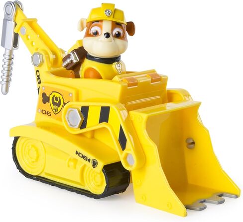 Paw Patrol - Rubble’s Diggin’ Bulldozer - Figure & Vehicle in Saudi Arabia
