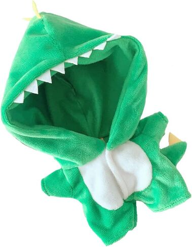 20cm /8" Doll Plush Doll's Clothes Animal one-Piece Garment Suit Pajamas Toys Dolls Accessories (Shark) in Saudi Arabia