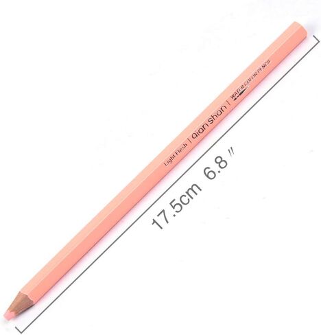 qianshan 2 Pcs Black White Color Charcoal Pencils, Professional Hight Quality Sketch Highlight Charcoal Wooden Pencils for Artist Drawing, Sketching, Blending, 2 Colors of 1 Black, 1White in Saudi Arabia