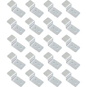 JCBIZ 20PCS Metal Z Shape Picture Frame Braces Brackets in Saudi Arabia