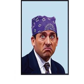 ChristjEZa Michael Scott The Office Posters for Guys The Office Wall Art Posters Prison Mike The Office TV Show Meme Posters Cool Wall Decor Art Print - Matte Poster Frameless Gift 11 x 17 inch in Saudi Arabia