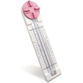 Paper Trimmer, 4 Styles Craft Paper Cutter Multi-Function Scrapbooking Tool for Cutting Paper Photos Scrapbook Postcard (Straight, Wave, Perforated and Creasing Lines) (Pink) in Saudi Arabia