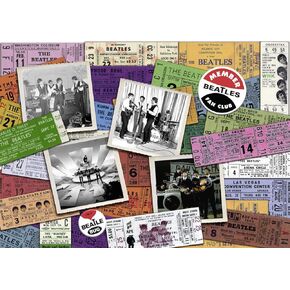 Ravensburger The Beatles Tickets 1000 Piece Jigsaw Puzzle for Adults – Every Piece is Unique, Softclick Technology Means Pieces Fit Together Perfectly in Kuwait