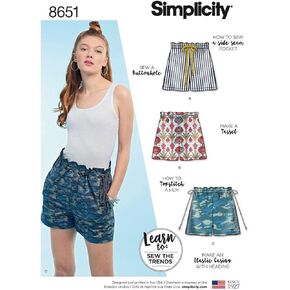 Simplicity Patterns SKIRTS & PANTS, A (A (6-8-10-12-14-16-18) in Kuwait