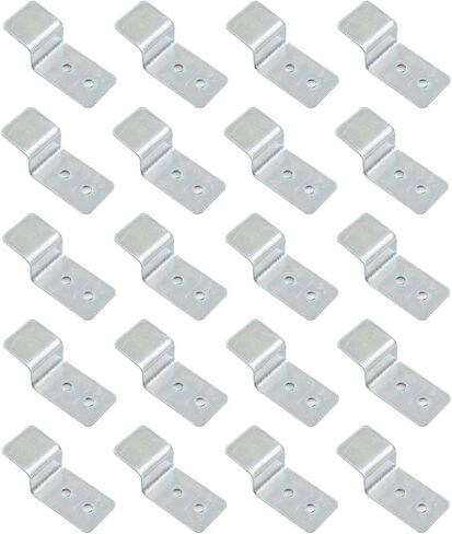 JCBIZ 20PCS Metal Z Shape Picture Frame Braces Brackets in Saudi Arabia