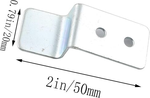 JCBIZ 20PCS Metal Z Shape Picture Frame Braces Brackets in Saudi Arabia