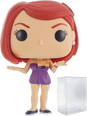 POP The Office - Casual Friday Meredith Palmer Funko Pop! Vinyl Figure (Bundled with Compatible Pop Box Protector Case), Multicolored, 3.75 inches in Saudi Arabia