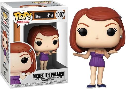 POP The Office - Casual Friday Meredith Palmer Funko Pop! Vinyl Figure (Bundled with Compatible Pop Box Protector Case), Multicolored, 3.75 inches in Saudi Arabia