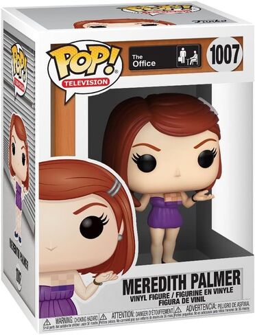 POP The Office - Casual Friday Meredith Palmer Funko Pop! Vinyl Figure (Bundled with Compatible Pop Box Protector Case), Multicolored, 3.75 inches in Saudi Arabia