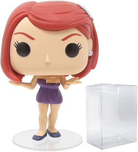 POP The Office - Casual Friday Meredith Palmer Funko Pop! Vinyl Figure (Bundled with Compatible Pop Box Protector Case), Multicolored, 3.75 inches in Saudi Arabia