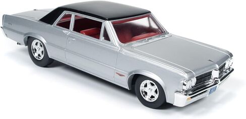 سيارة أوتو وورلد 1964 بونتياك جيتو، باللون الرمادي الداكن - طراز رقم 1/24 بمقياس 1/24 in Kuwait