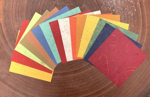 50 ورقة 6 × 6 بوصة مربع اوريغامي فن ورق قابل للطي الحرفية ، ورق تزيين ، ورق قابل للطي مربع للحرف اليدوية DIY (ألوان مختلطة) in Kuwait