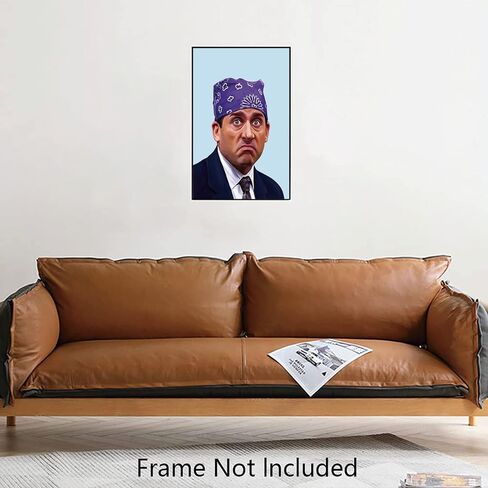 ChristjEZa Michael Scott The Office Posters for Guys The Office Wall Art Posters Prison Mike The Office TV Show Meme Posters Cool Wall Decor Art Print - Matte Poster Frameless Gift 11 x 17 inch in Saudi Arabia