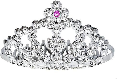 The Dreidel Company Mini Princess Tiara Crown with Hair Comb, Princess Party Favor, Girls Hair Clips Decoration and Accessories 2"(12-pack) in Saudi Arabia